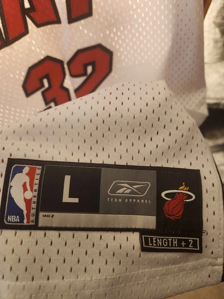 Reebok Miami Heat O'Neal 32 Jersey L - photo 3