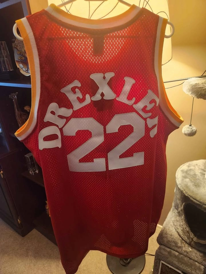 Reebok Clyde Drexler 1994 NBA Championship Rockets #22 Jersey XL - photo 2