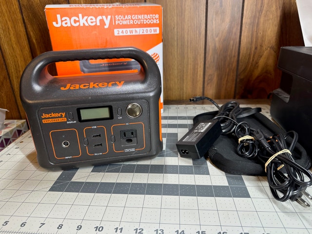 Jackery Explorer 240 Portable Battery Station