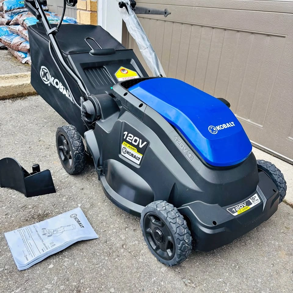 BRAND NEW Kobalt 16” 10A Corded Electric Lawnmower