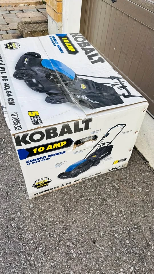 BRAND NEW Kobalt 16” 10A Corded Electric Lawnmower - photo 2