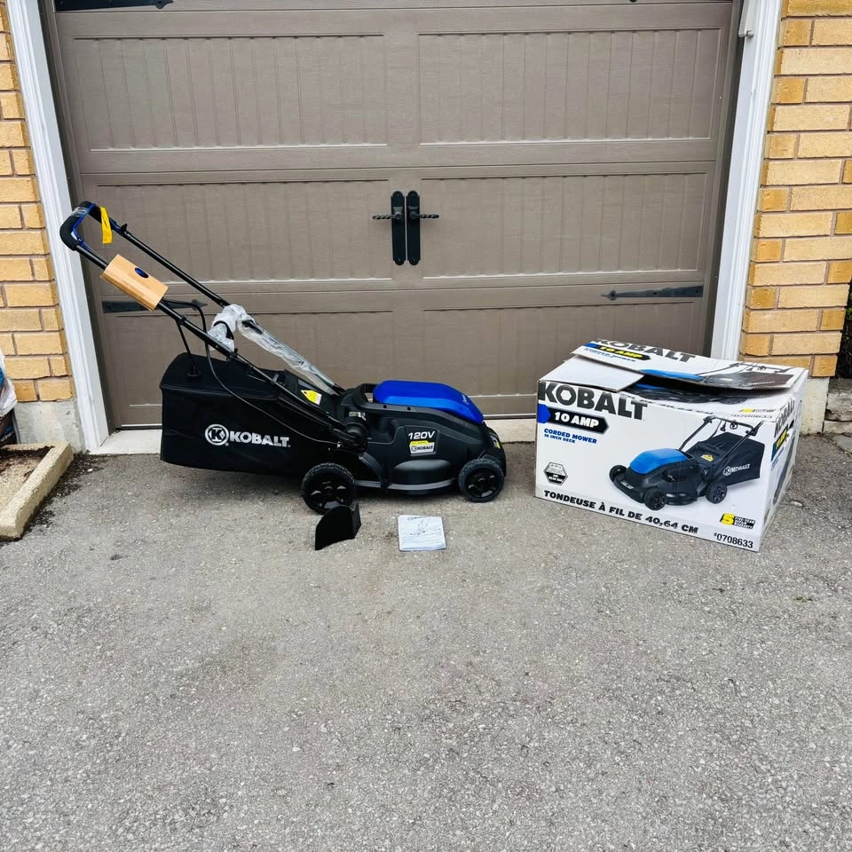 BRAND NEW Kobalt 16” 10A Corded Electric Lawnmower - photo 5