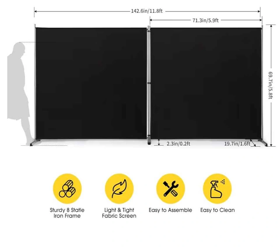 Room Divider 2 Panel - photo 2