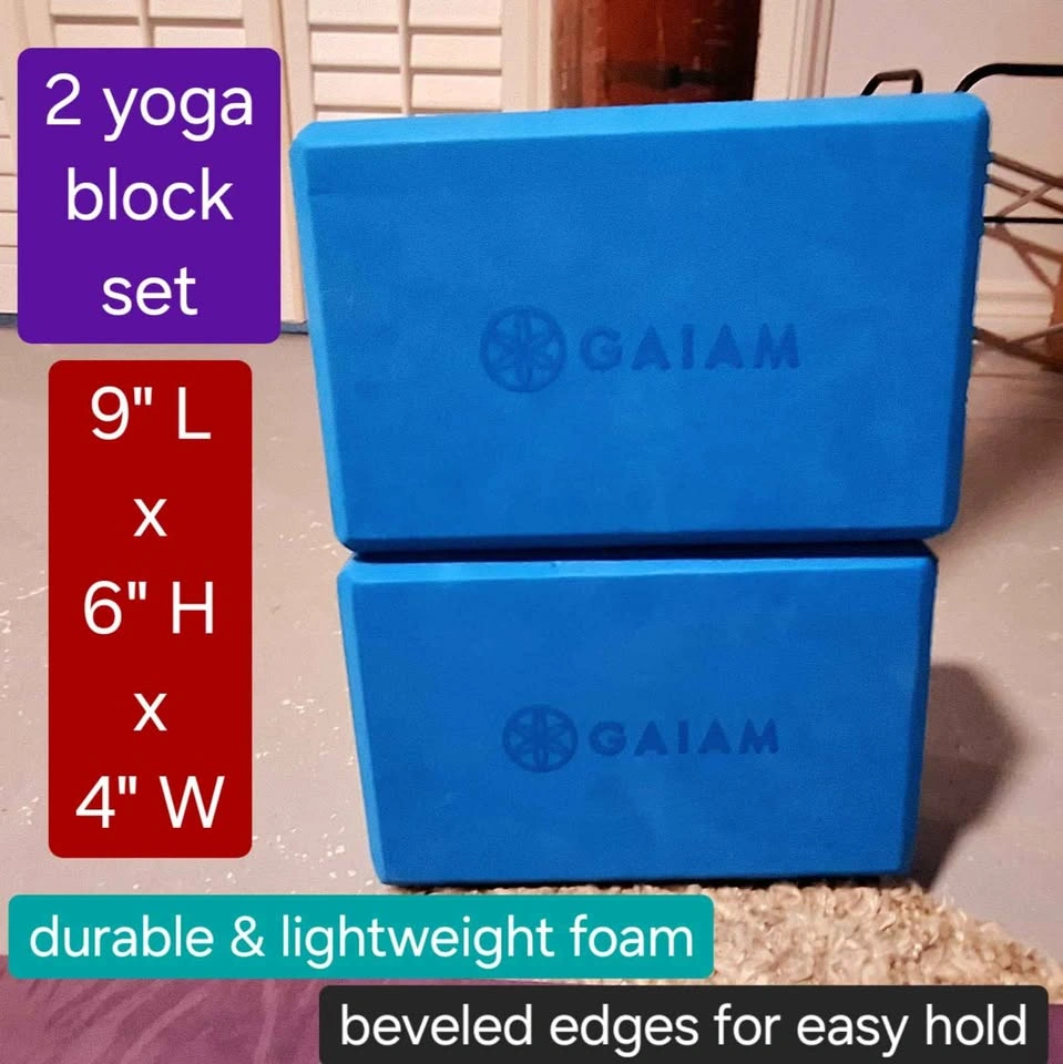 Gaiam Yoga Blocks & Wedge - NEW - stability and balance - photo 2