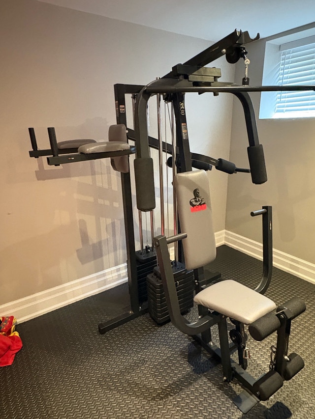 Home Gym with 24 Floor Mats
