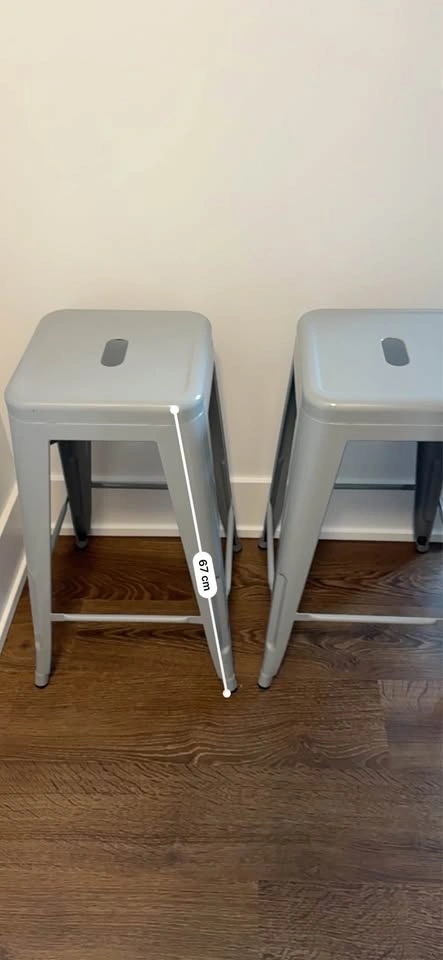 Structube Bar Stools - SET OF 2/4 - DELIVERY AVAILABLE - photo 4