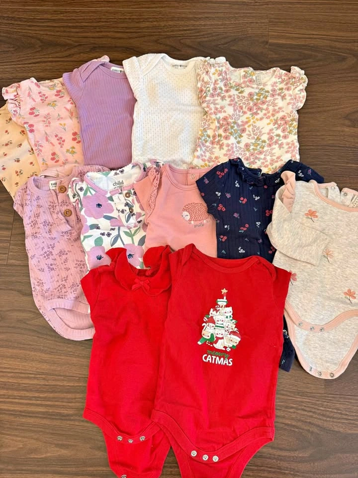 Bay Girl 3-6 months onesies