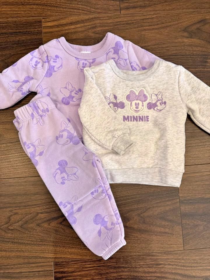 Baby Girl Disney Sweater Set 6 Months