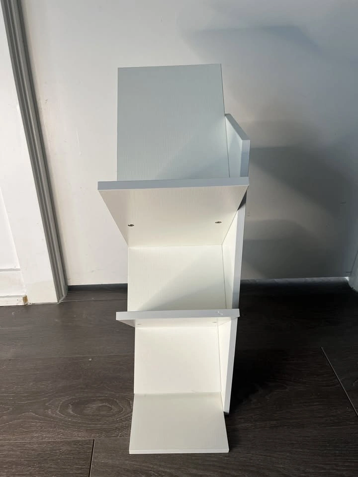Tree Bookshelf, 3 Layers, White - photo 2
