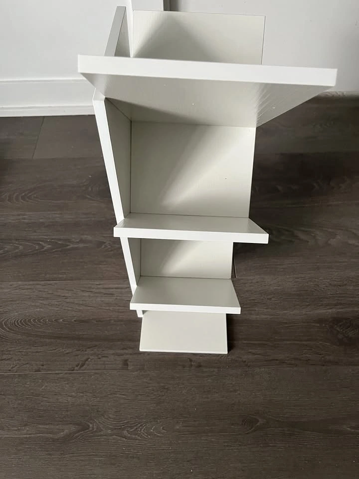 Tree Bookshelf, 3 Layers, White - photo 3