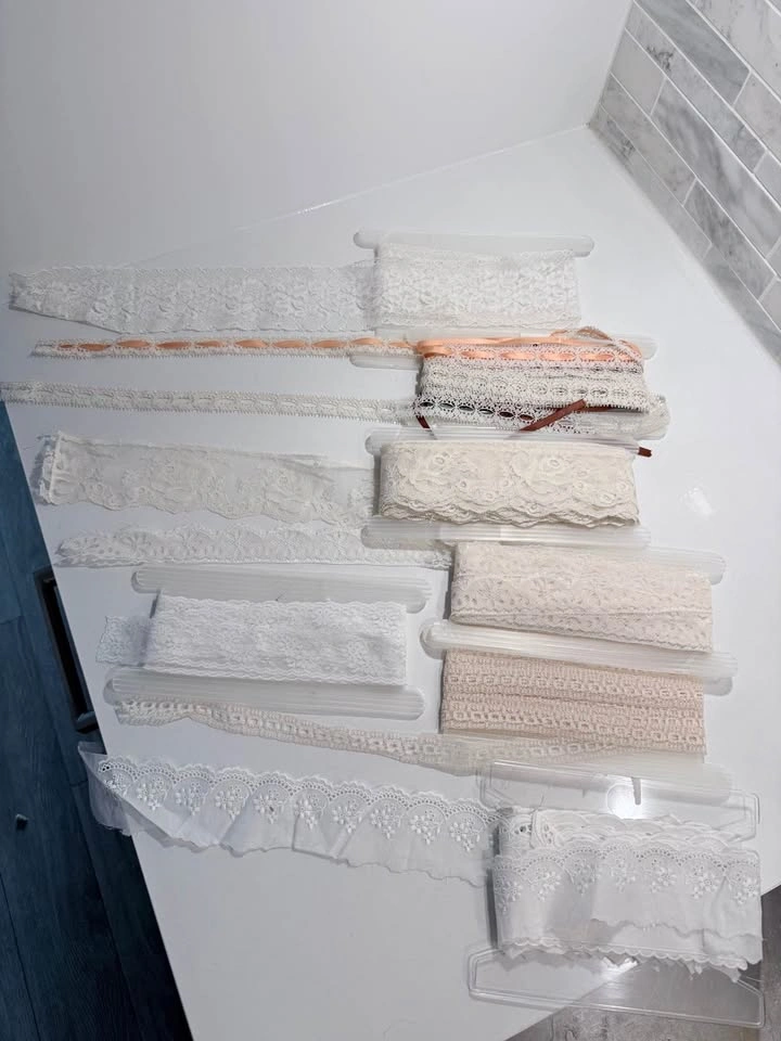 Assorted Lace - White, Cream, Black