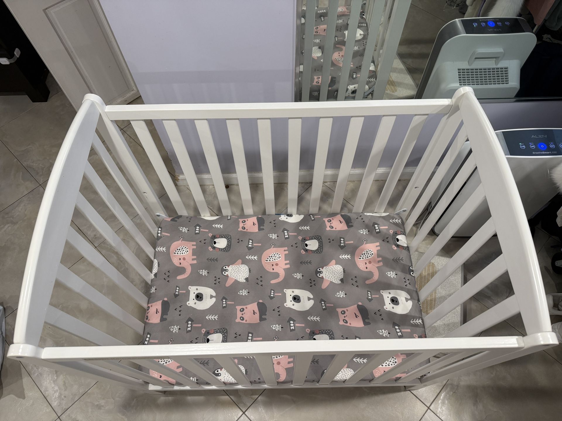 Delta Mini Convertible Baby Crib - White - photo 2