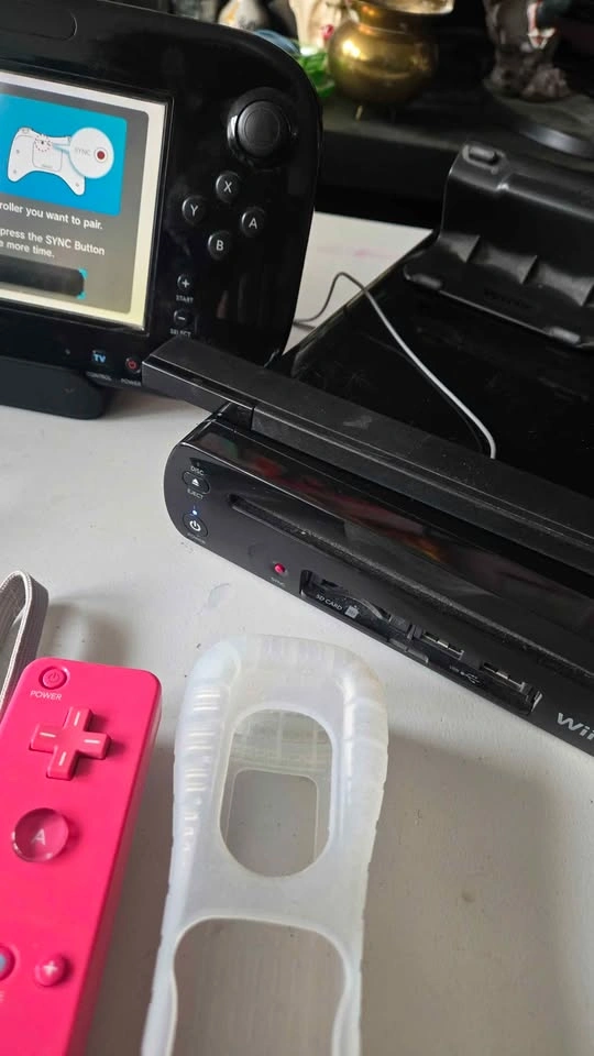 Wii U Game Console with Remote and Games - photo 2