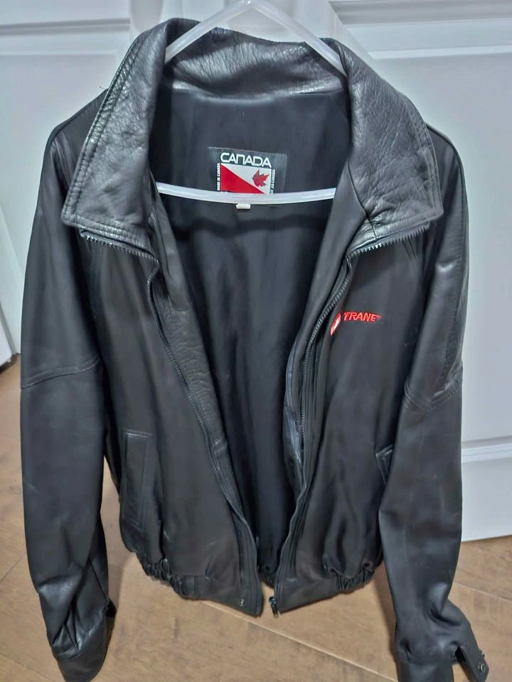 Vintage Canada Sportswear Leather Jacket - Large - photo 3