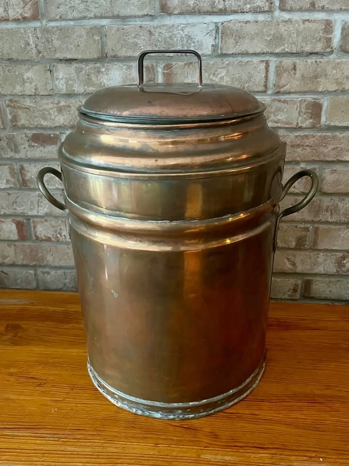 6 Gallon Vintage Scobie & McIntosh Ltd Copper Urn - photo 3