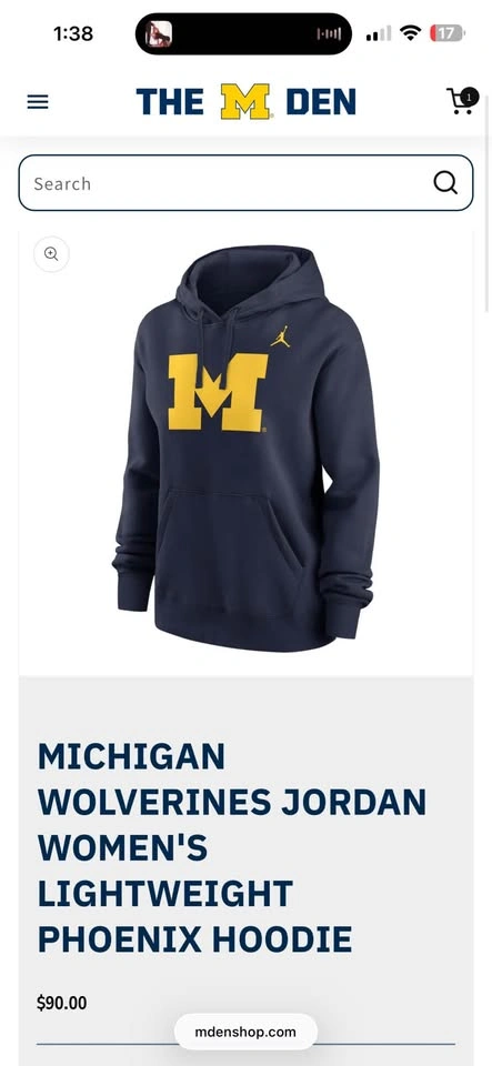 Women’s Michigan U Sweater - photo 3