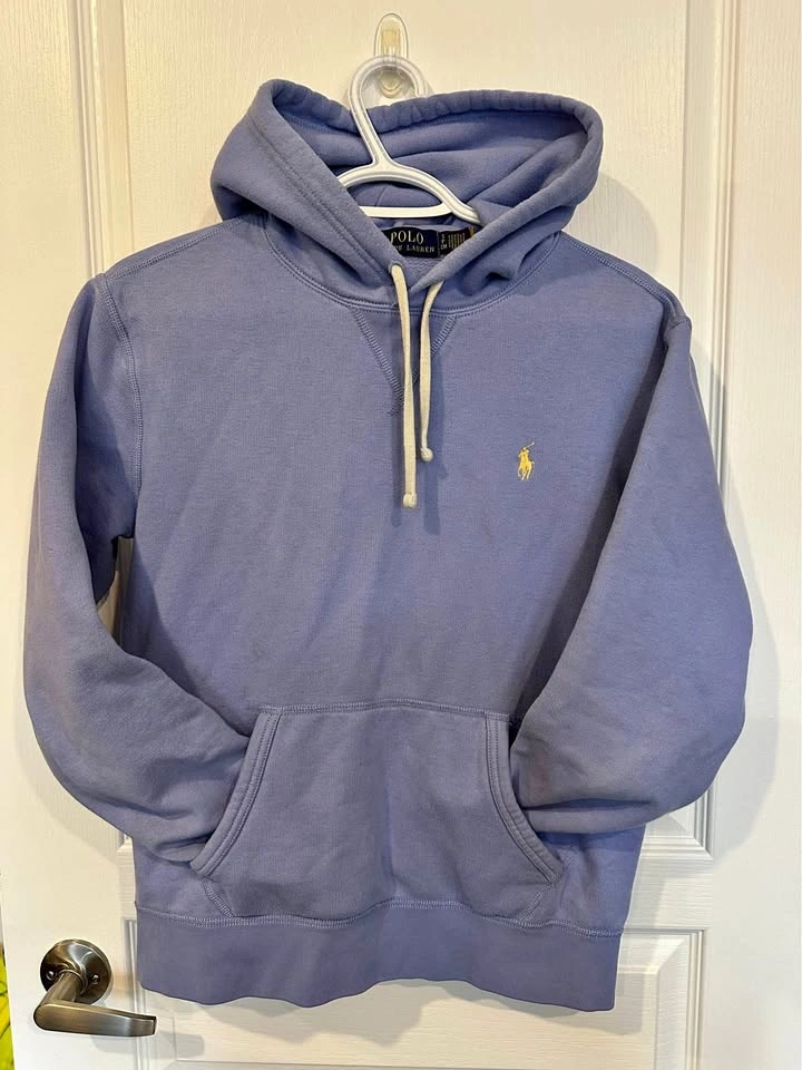 Men’s Blue Polo Hoodie