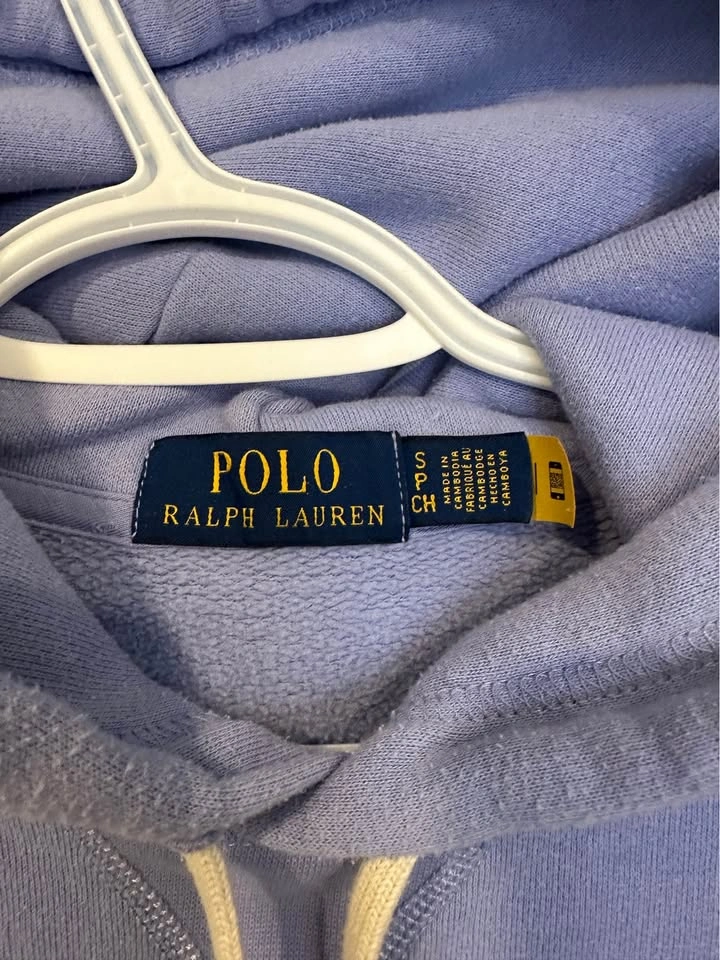 Men’s Blue Polo Hoodie - photo 2