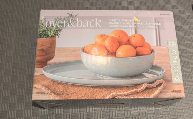Over & Back Serving Set