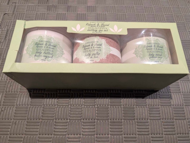 Purely Panache Eucalyptus Bath Set