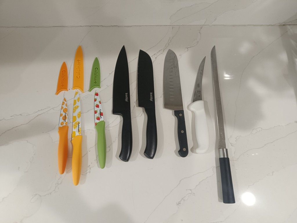 Cuisinart, Bravadge and Assorted Kitchen Knife Set - 7 Pieces