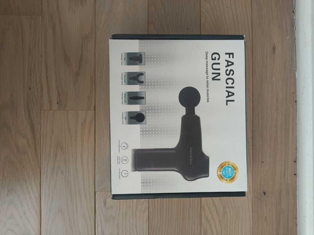 Annbrist Fascial Gun Percussion Massager with 4 Heads
