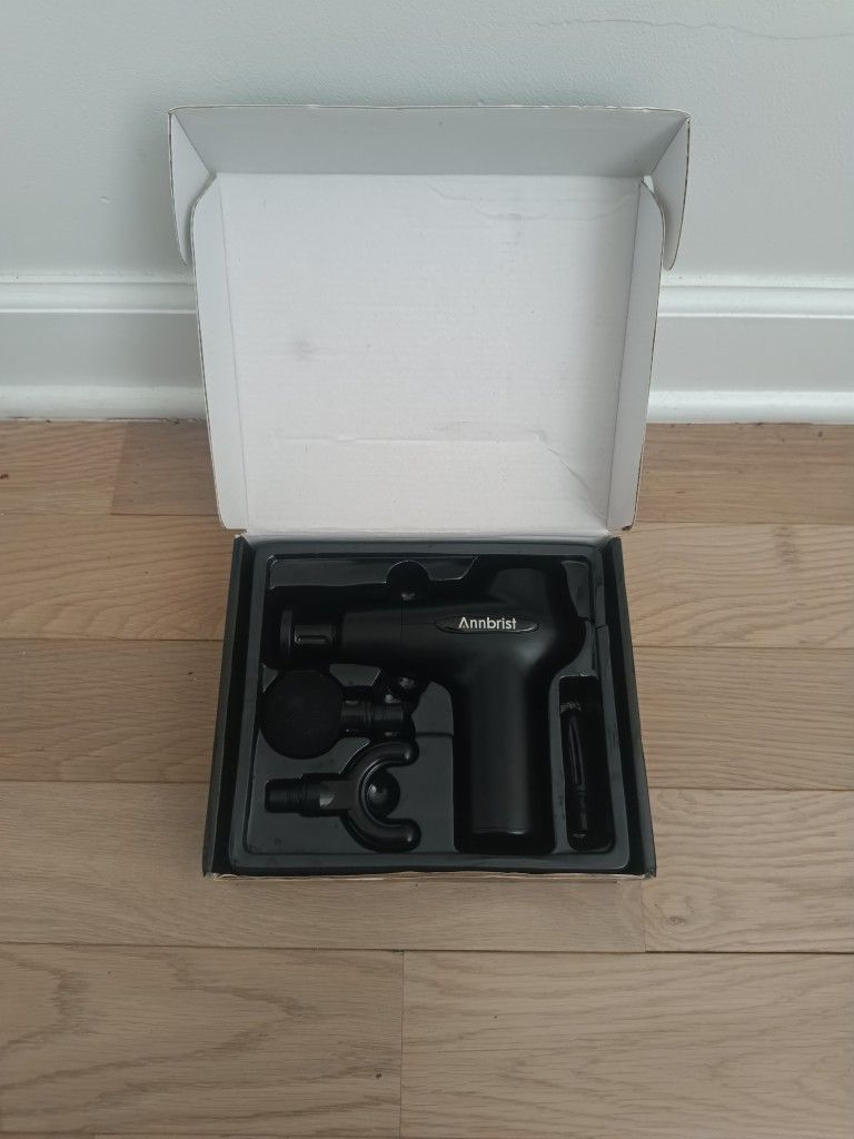 Annbrist Fascial Gun Percussion Massager with 4 Heads - photo 2