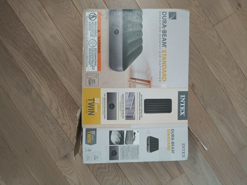 Intex Dura-Beam Twin Air Mattress 10"