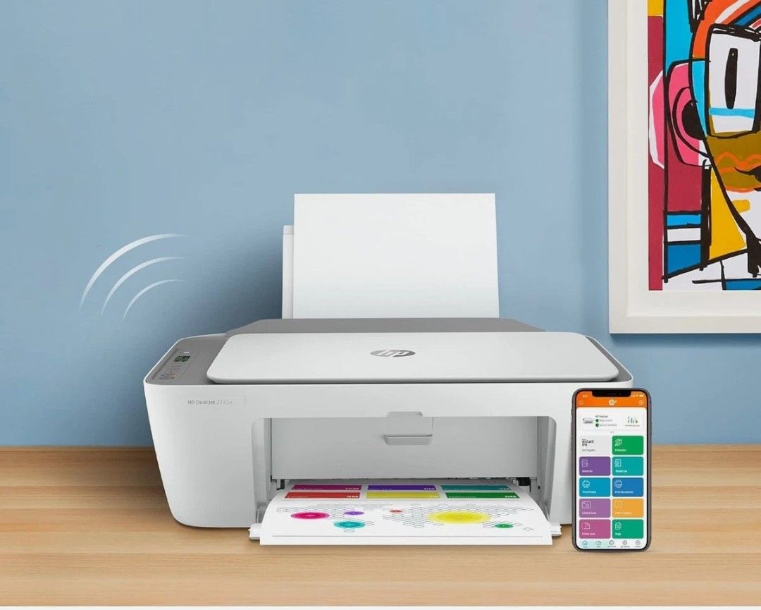 HP Deskjet 2723E All-In-One Wireless Color Inkjet Printer - photo 5