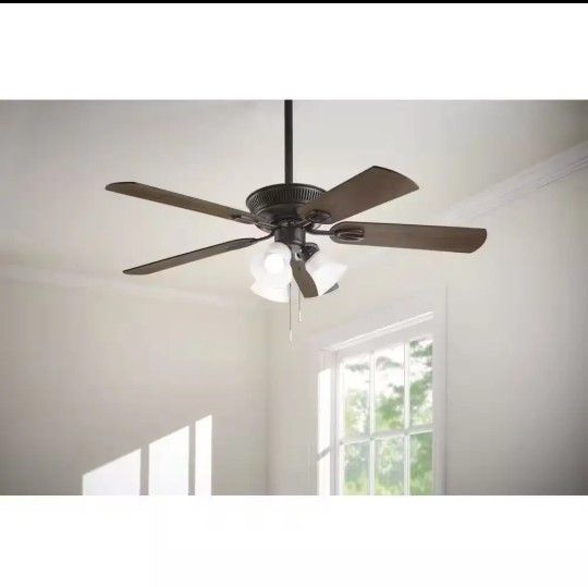 Hunter Sierra 52" White Ceiling Fan w/ LED + Remote - photo 3