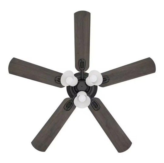 Hunter Sierra 52" White Ceiling Fan w/ LED + Remote - photo 4