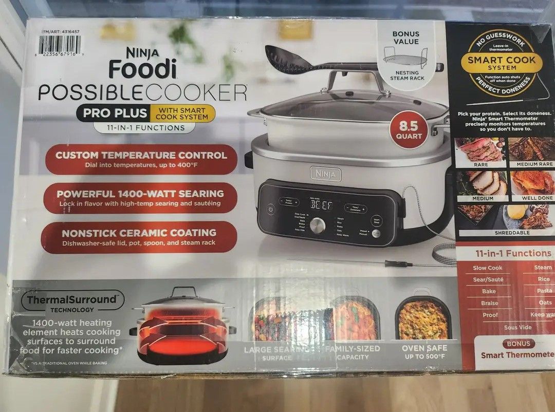 Ninja PossibleCooker PRO 8.5 Qt White - photo 3