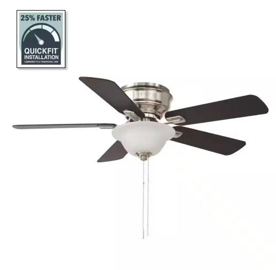 New Hampton Bay Hawkins III 44" Fan w/ LED Light - photo 5