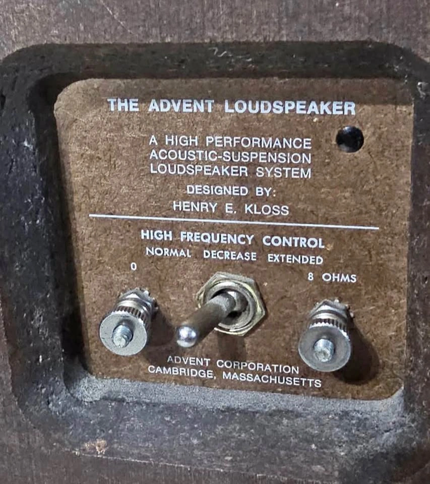 Legendary Large Advent Loudspeakers (1975) "Fried Egg" Tweeters - photo 3