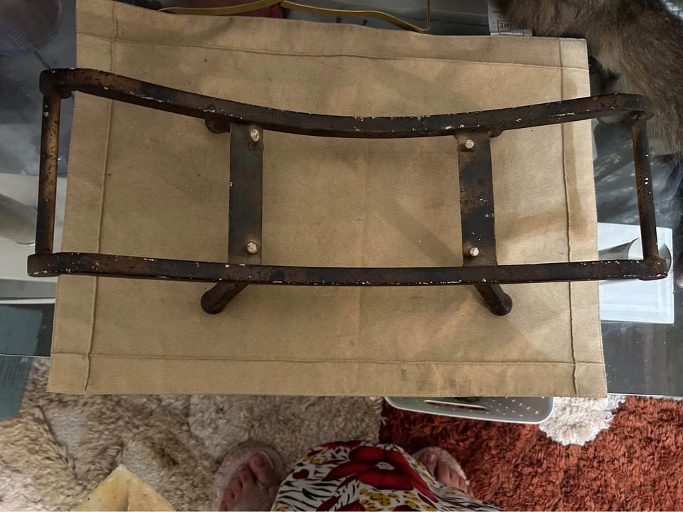 Real Stone Decorative Tray with Metal Stand - photo 3