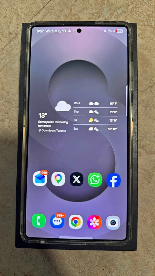 Samsung Galaxy S25 Ultra 256GB - Titanium Silver - Mint