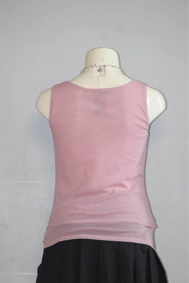 Pink Sequin and Beaded Sleeveless Top - photo 2
