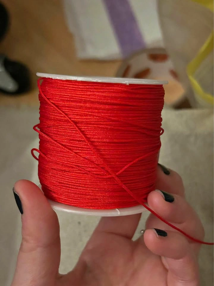 Red and Green Craft Cord