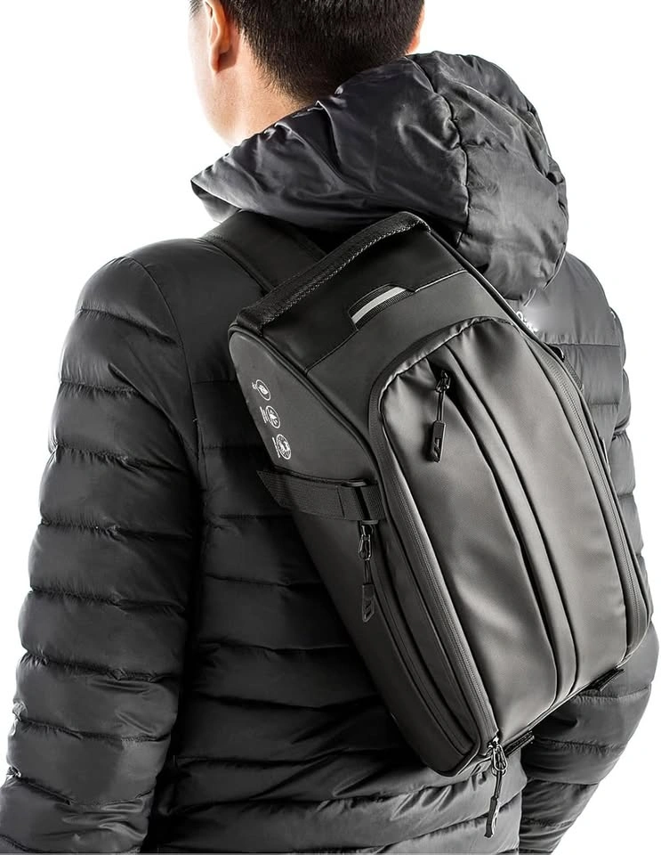 Waterproof 8L Bicycle Rear Rack Bag - Black - photo 2