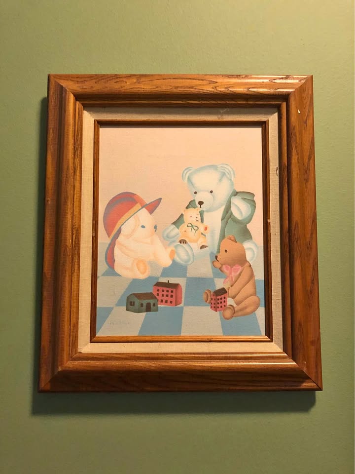 8 x 10 Original Framed Oil Painting