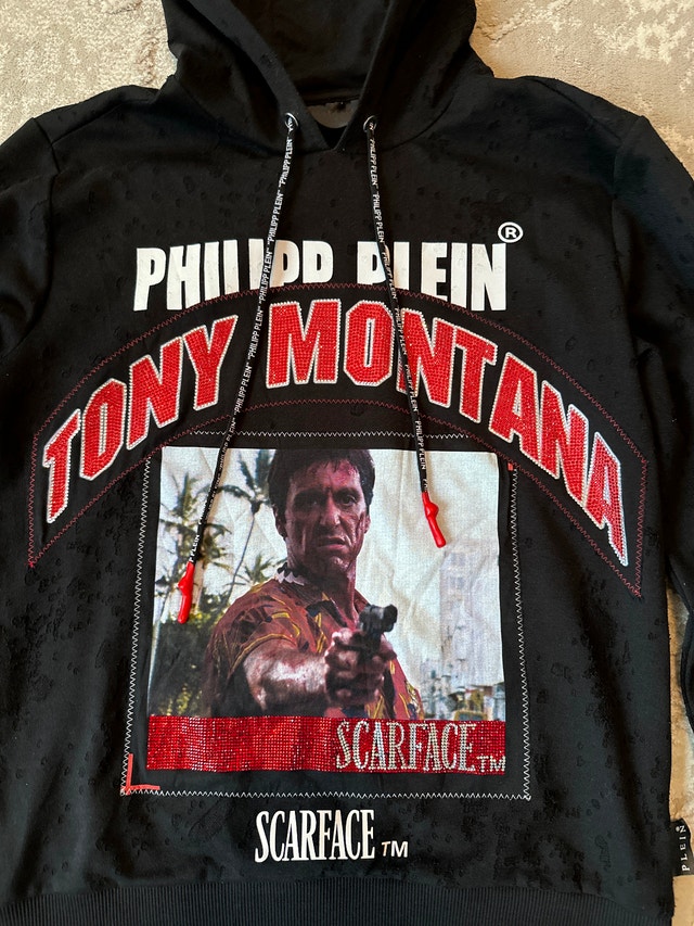Philipp Plein Scarface Hoodie - Black, Large - photo 2