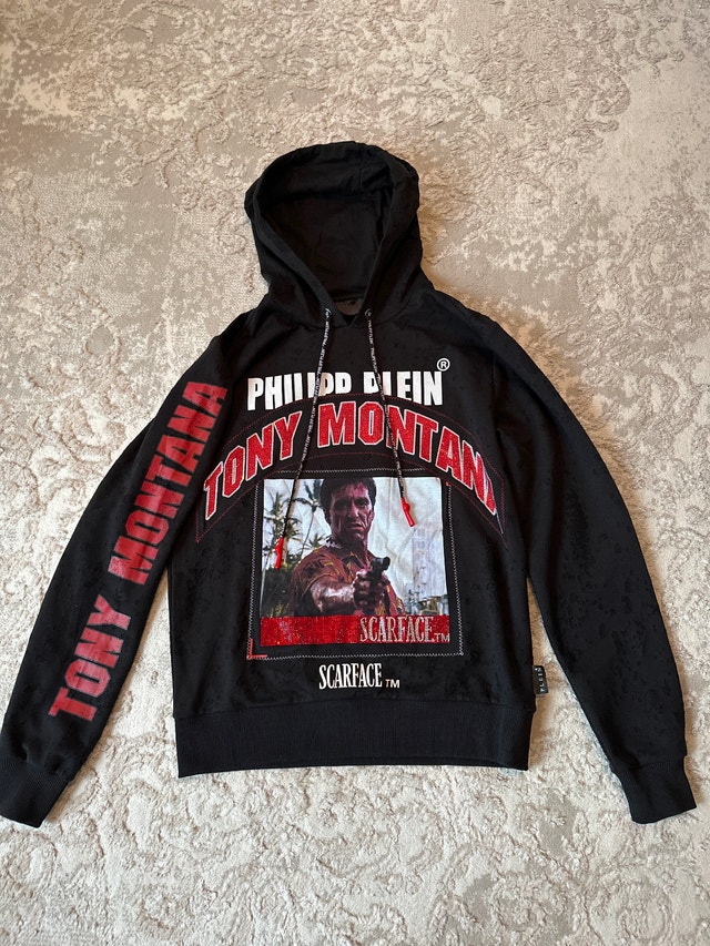 Philipp Plein Scarface Hoodie - Black, Large - photo 3