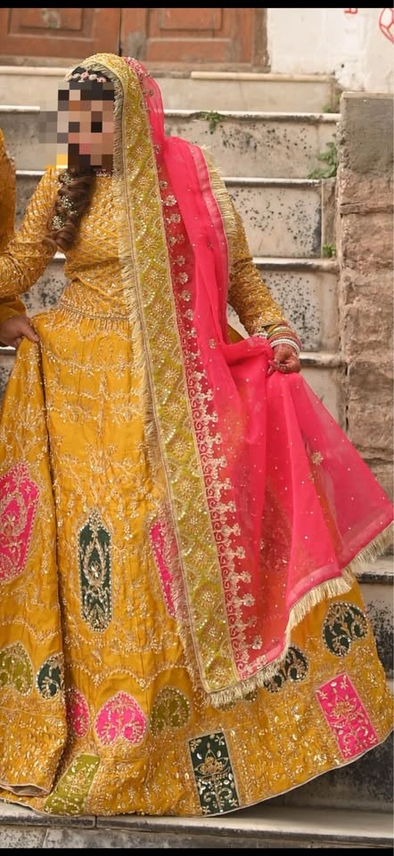 Pakistani/ Indian dress mehndi/Mayun/Haldi - photo 2