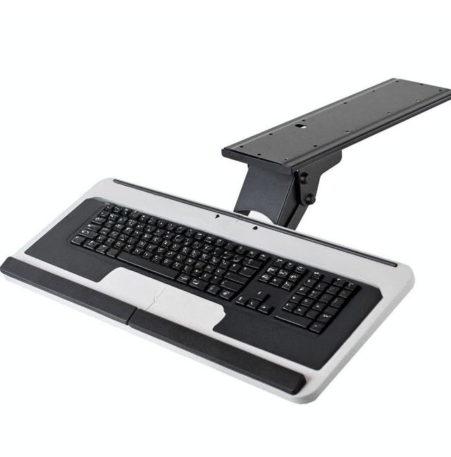 VIVO Silver Under Desk Keyboard Tray - NEW!