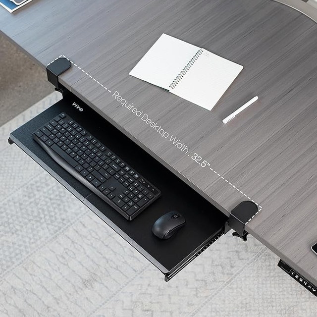 Large Keyboard Tray Under Desk - MOUNT-KB05E - photo 2