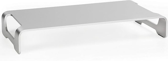 Silver Aluminum 16 inch Wide Monitor Riser