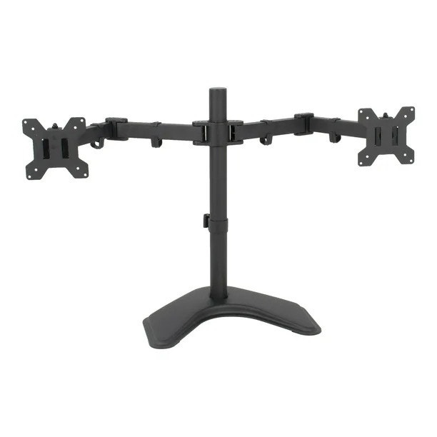 Motion Dual Monitor Free-Standing Desk Stand - STAND-V102F - photo 2