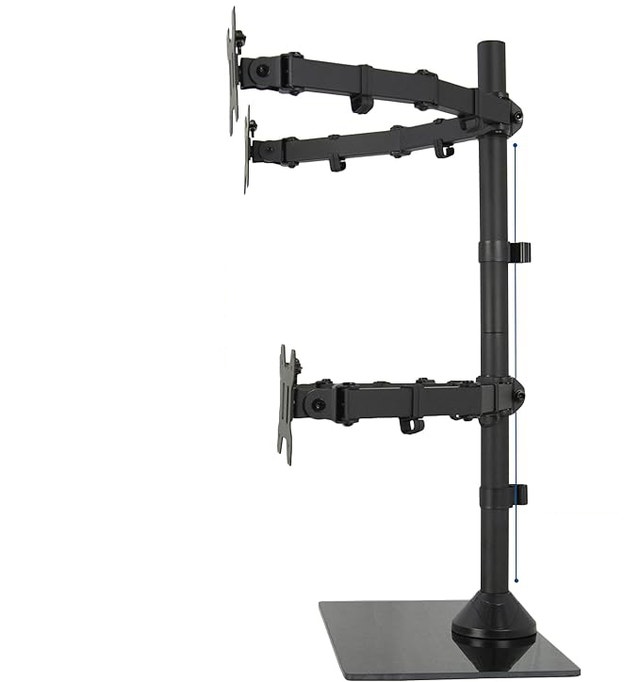 4 Screen Adjustable Desk Stand Mount - STAND-V004FG - photo 2