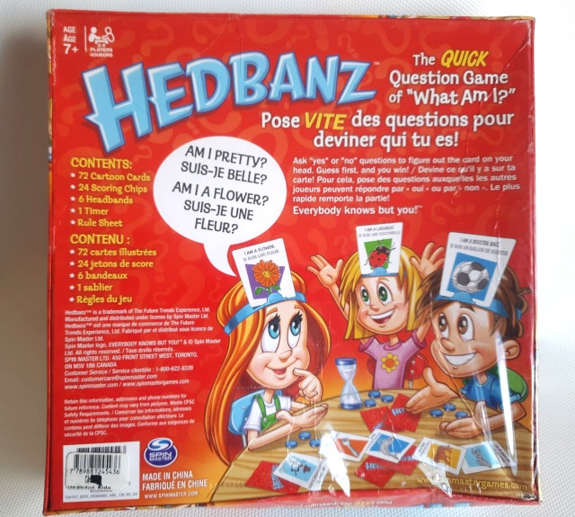 Hedbanz Game: The Quick Question Game of "What Am I?"