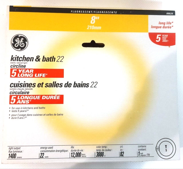 GE Kitchen & Bath 22 Circline 8" Fluorescent Bulb - 2 pk - photo 5